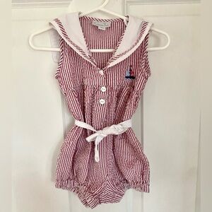 Fantaisie Kids - Vintage Style Sailor Jumper - Size 12 months